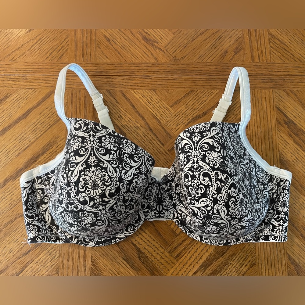 Lane Bryant Cacique 46DD Lined Cotton Convertible Full Coverage Bra
